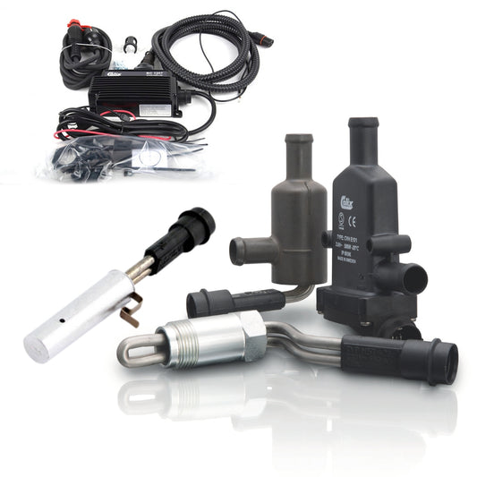 Calix-moottorilämmitin & BC1207 12v/7A ylläpitolaturi