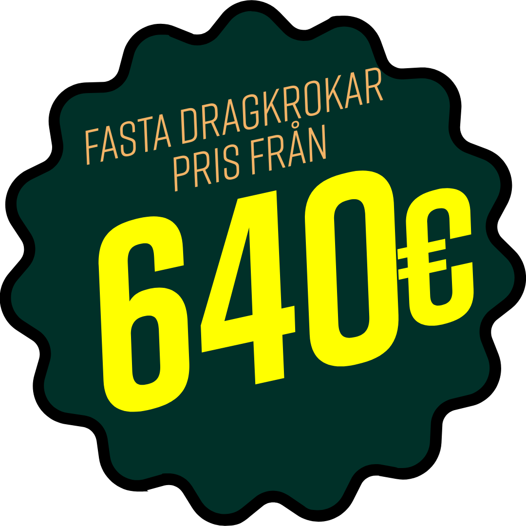 Monterade dragkrokar