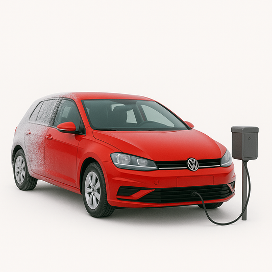 Engine heater installed (D22T)